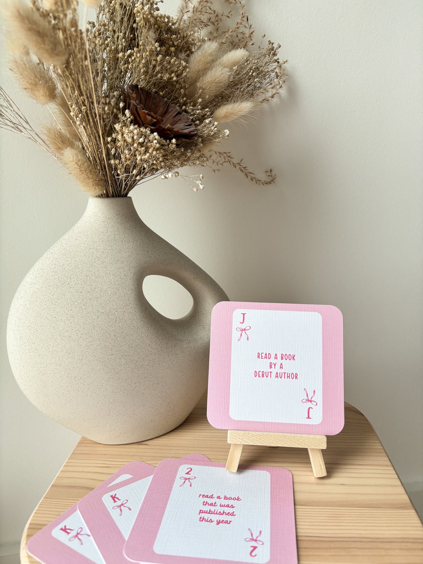 Cute TBR Cards | TBR Poker Prompt Cards