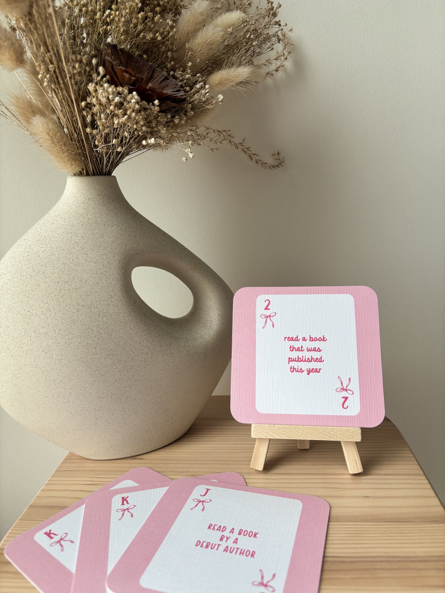 Cute TBR Cards | TBR Poker Prompt Cards