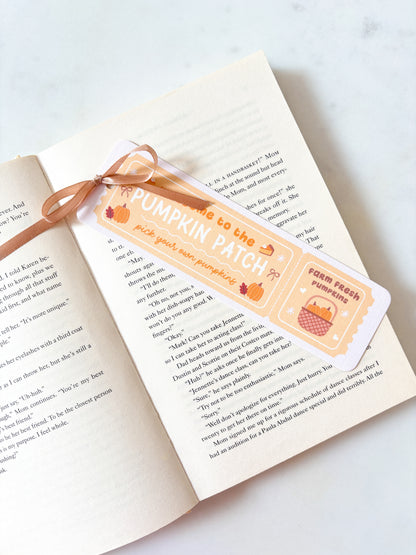 The Pumpkin Patch Bookmark