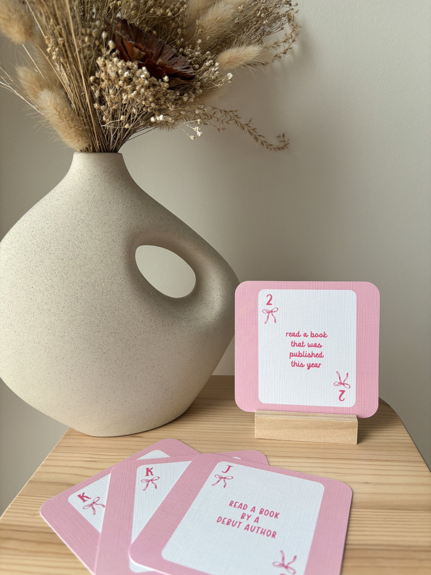 Cute TBR Cards | TBR Poker Prompt Cards