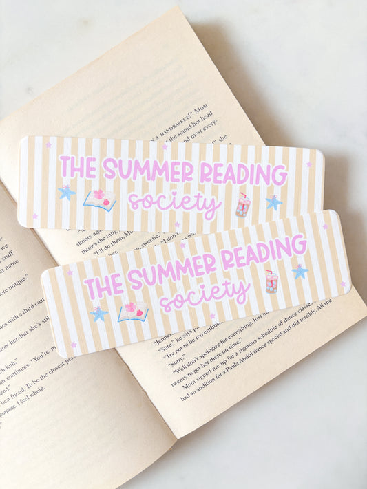 The Summer Reading Society Bookmark
