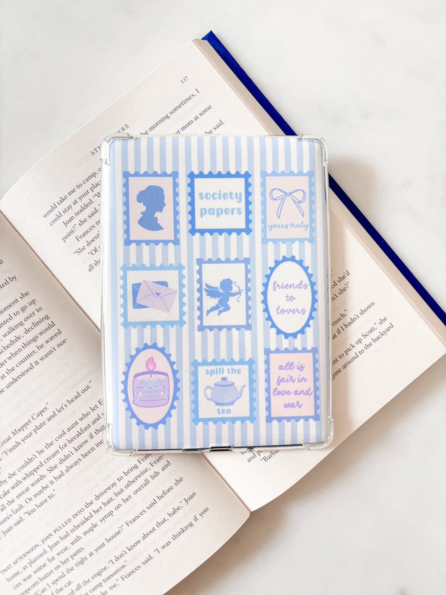 Gentle Reader Stamps Kindle Insert