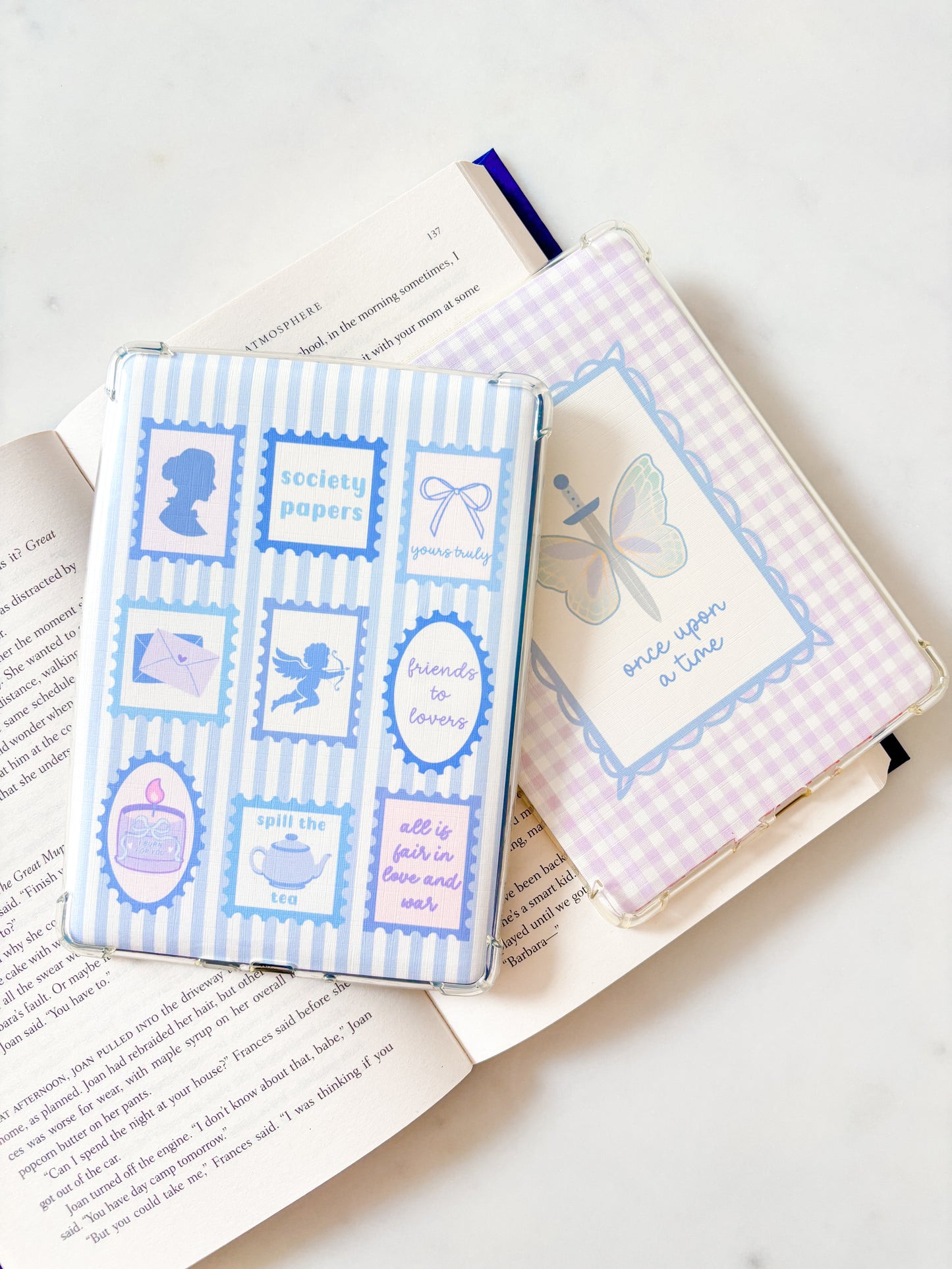 Gentle Reader Stamps Kindle Insert