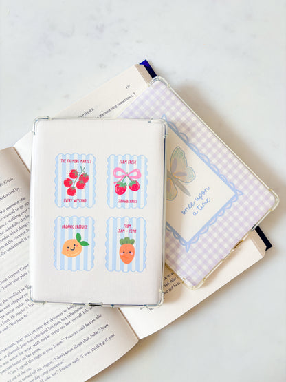 Farmers Market Kindle Insert | Cute Vegetables