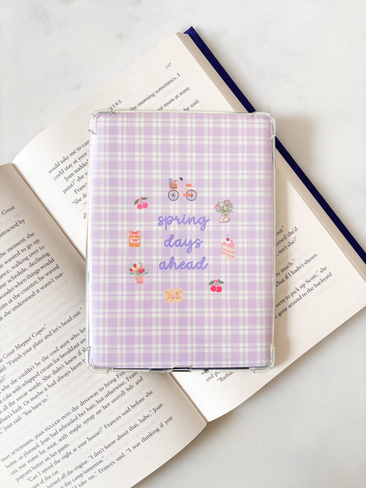 Spring Days Ahead Gingham Kindle Insert