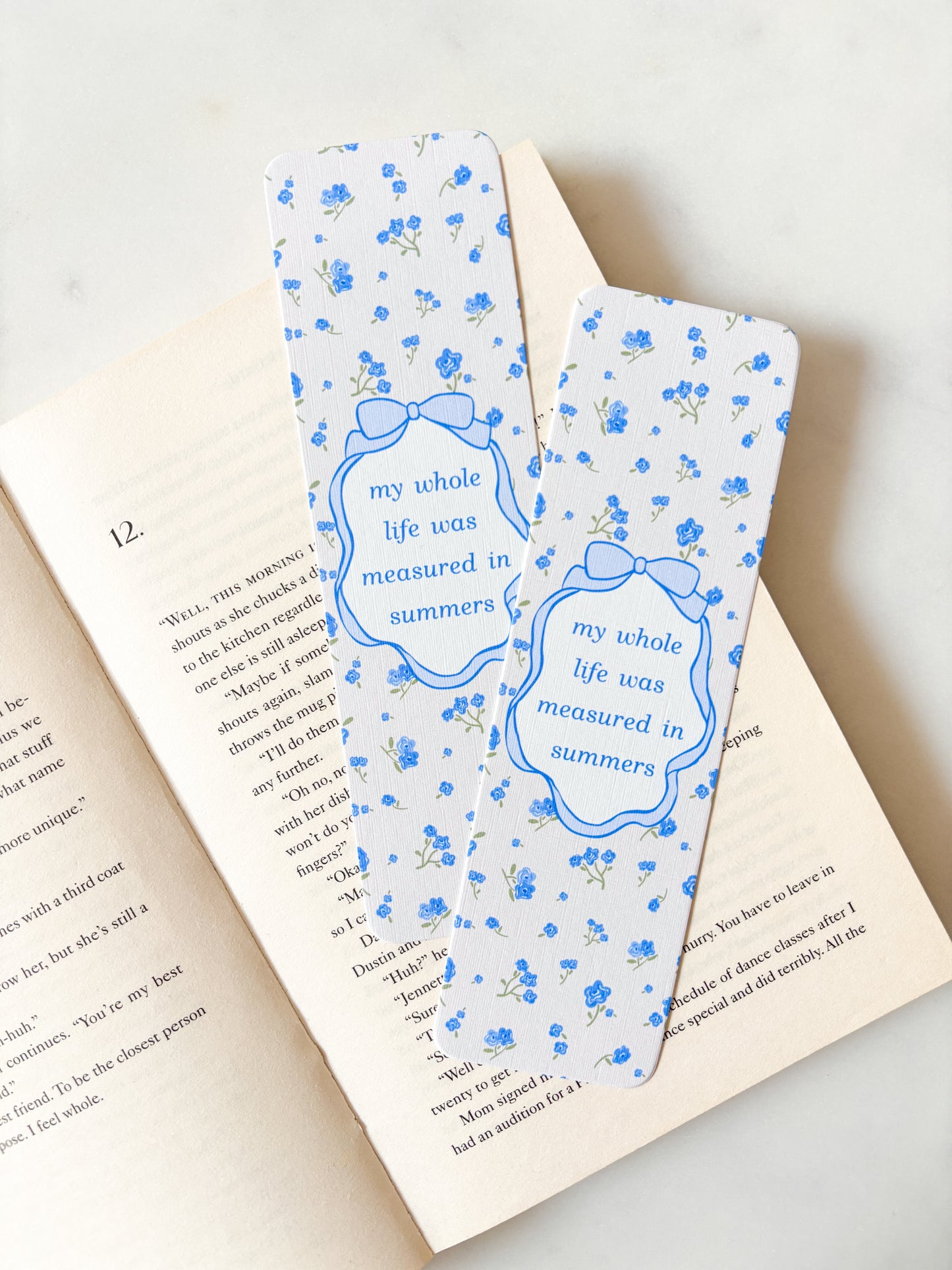 My Whole Life Was Measured In Summers Bookmark