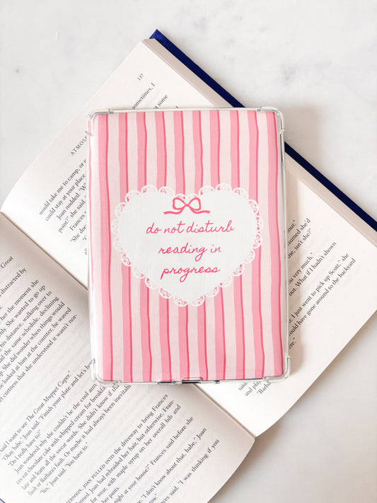 Do Not Disturb Reading In Progress Kindle Insert