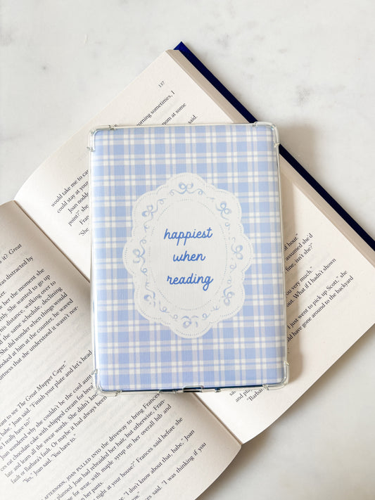 Happiest When Reading Kindle Insert | Book Lovers Case