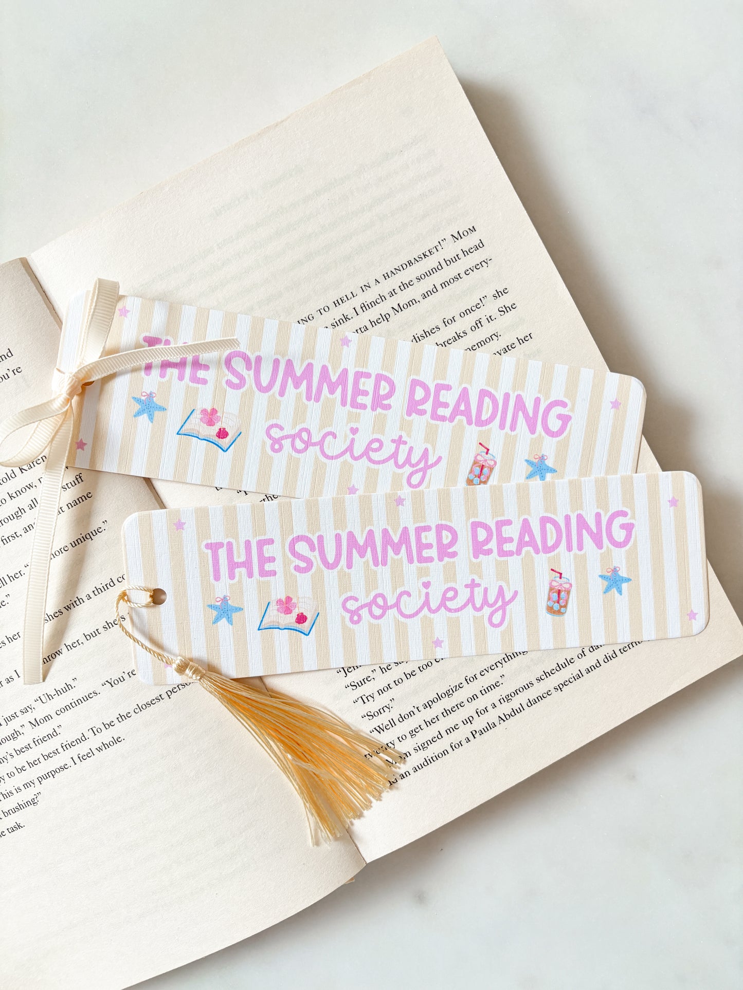 The Summer Reading Society Bookmark