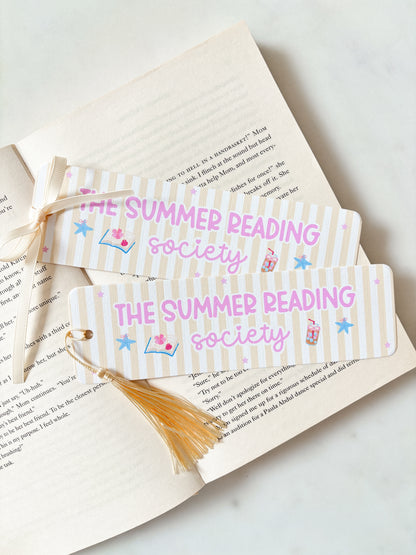 The Summer Reading Society Bookmark