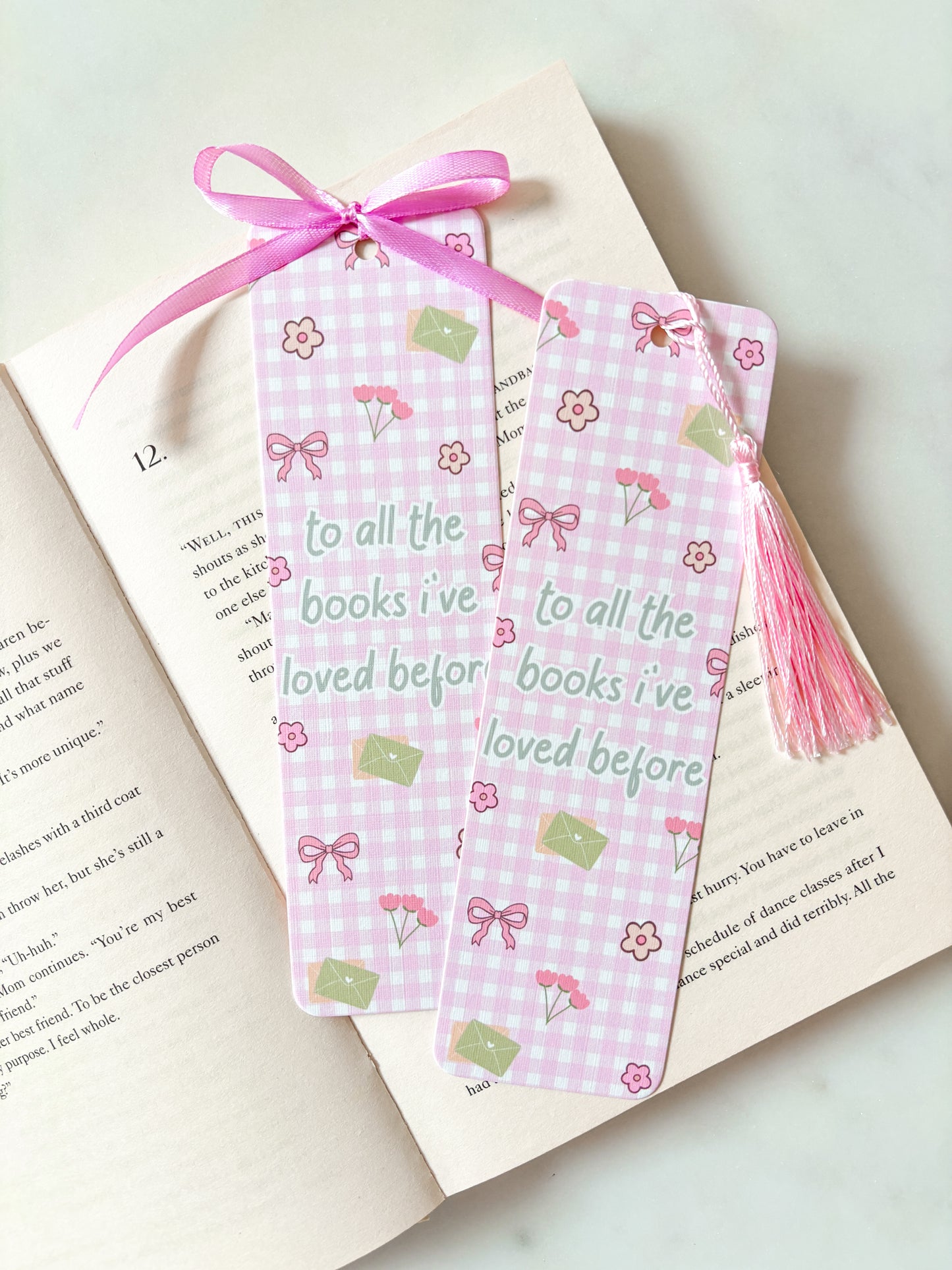 To All The Books I've Loved Before Bookmark