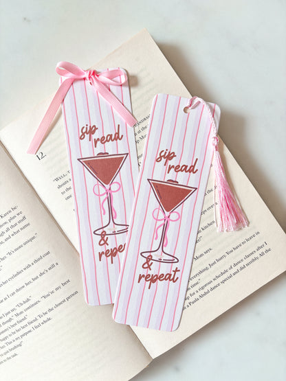 Sip, Read & Repeat | Espresso Martini Bookmark
