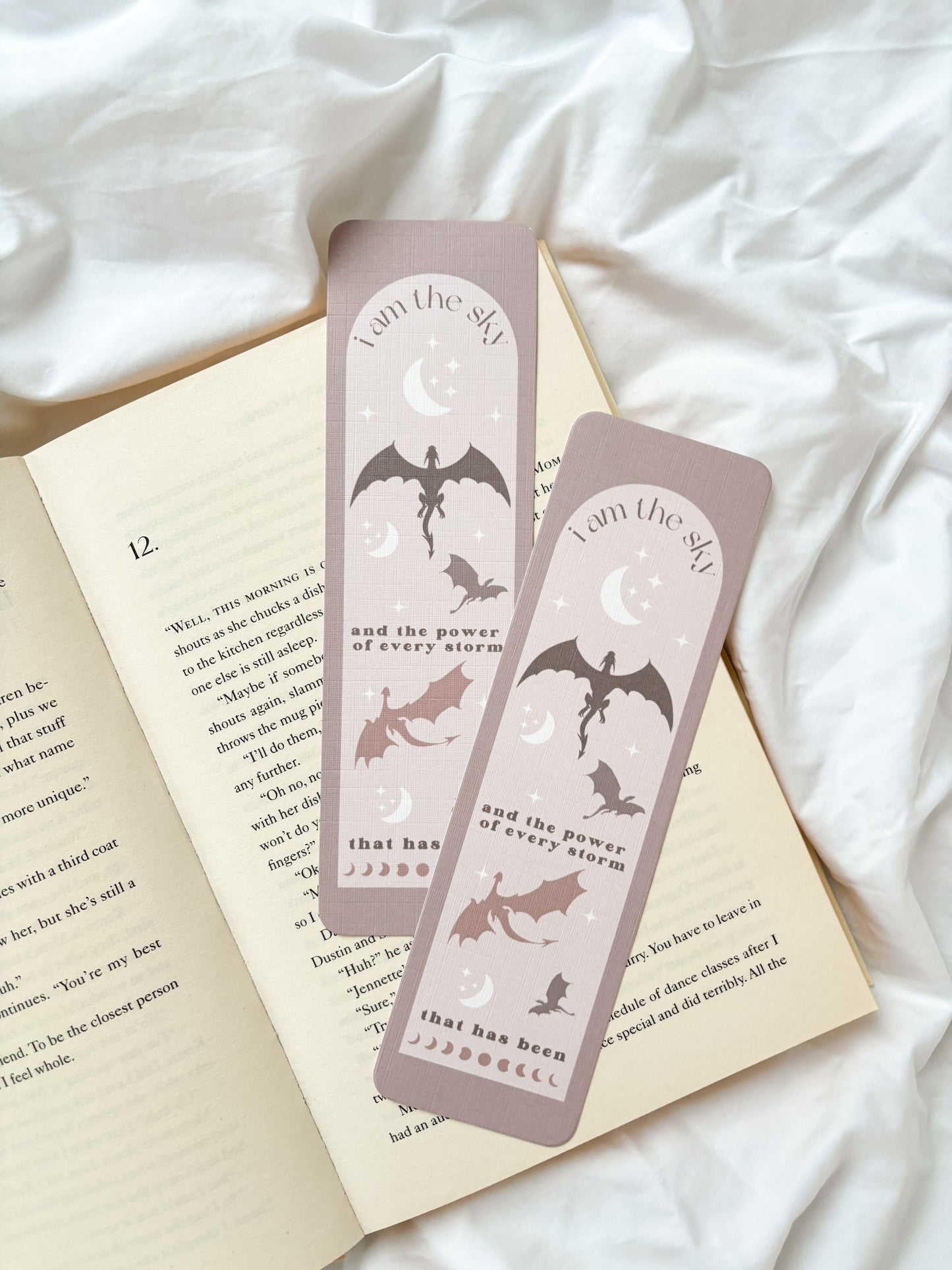 I Am The Sky Quote Bookmark | Basgiath War College