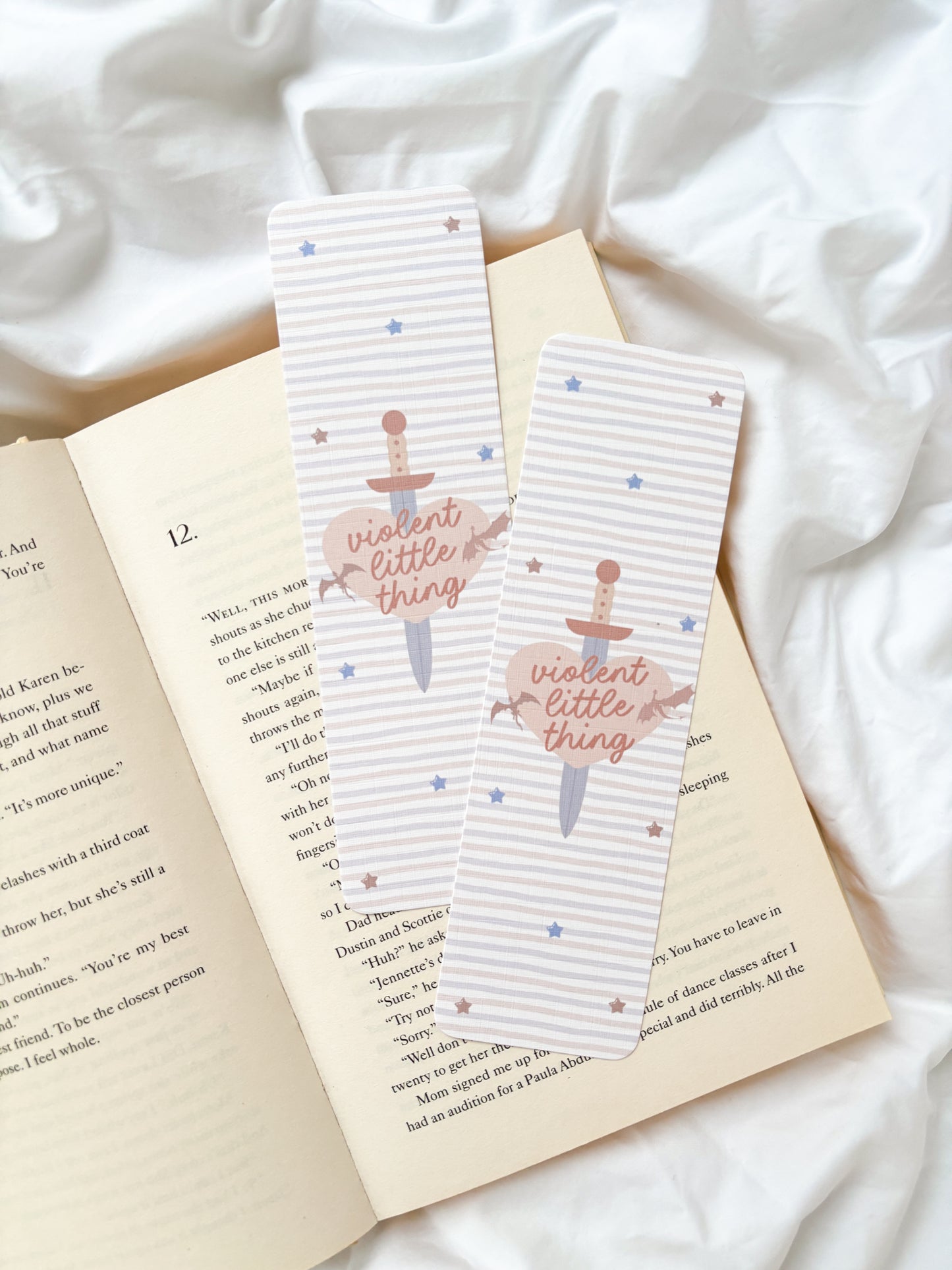 Violent Little Thing Bookmark | Dragons Bookmark