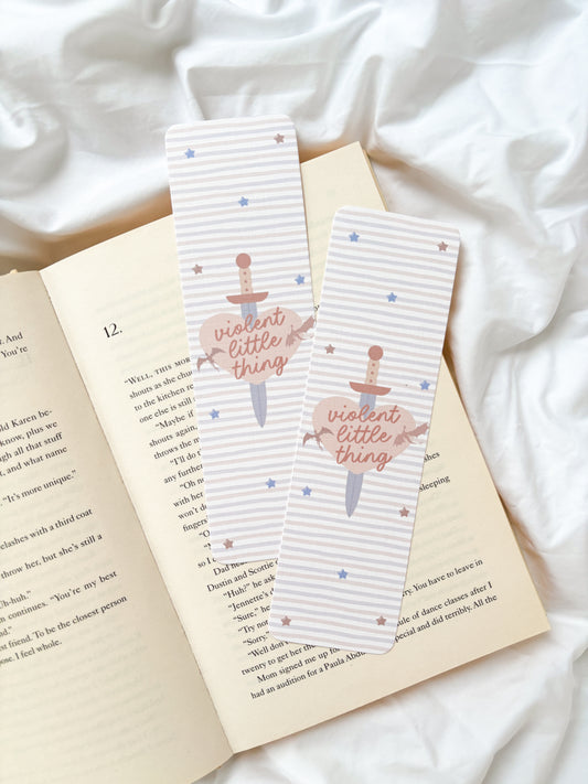 Violent Little Thing Bookmark | Dragons Bookmark