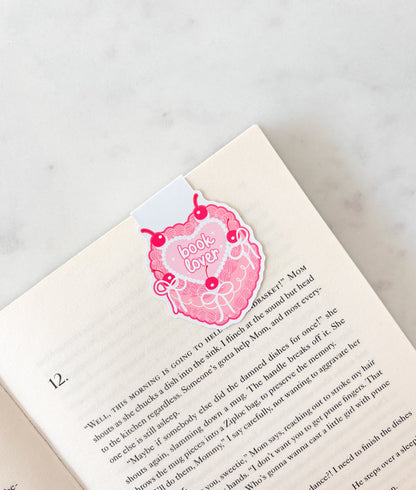 Book Lover Vintage Cake Bookmark