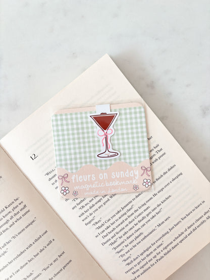 Espresso Martini Magnetic Bookmark