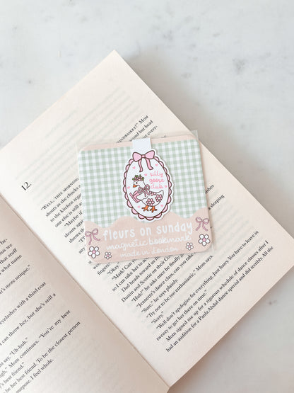 Silly Goose Club Magnetic Bookmark
