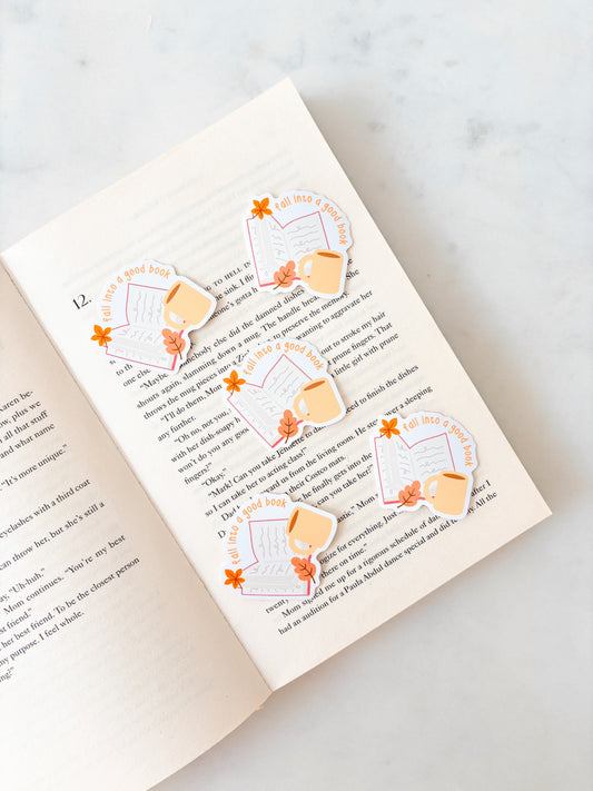 Autumn Fall Book Sticker