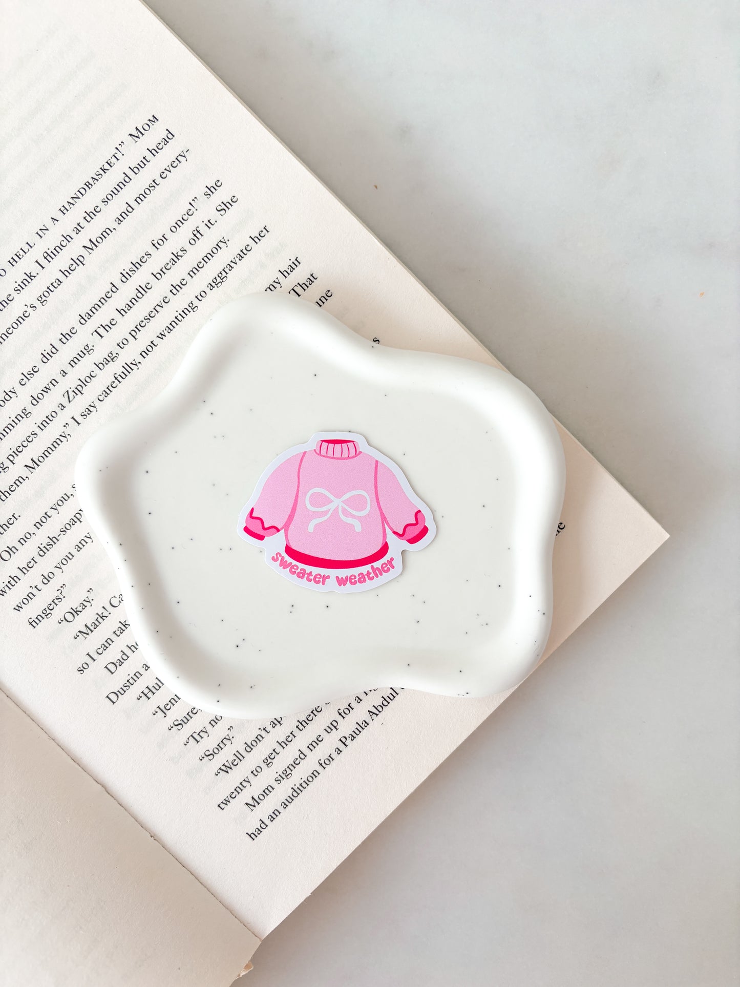 Sweater Weather Sticker