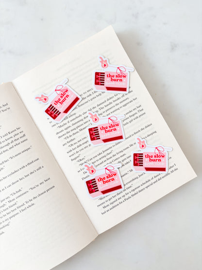 Slow Burn Book Club Sticker