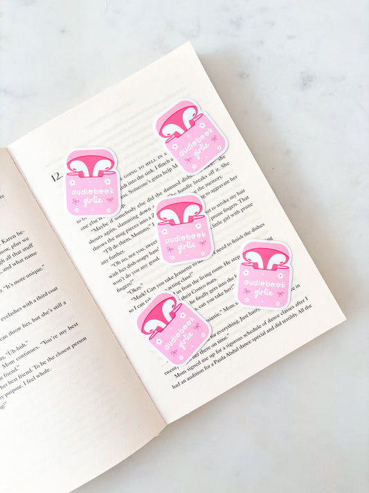 Audiobook Girlie Sticker