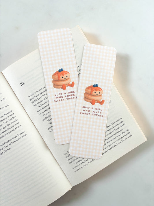 Pancake Stack Plushie Bookmark | Sweet Treats Bookmark
