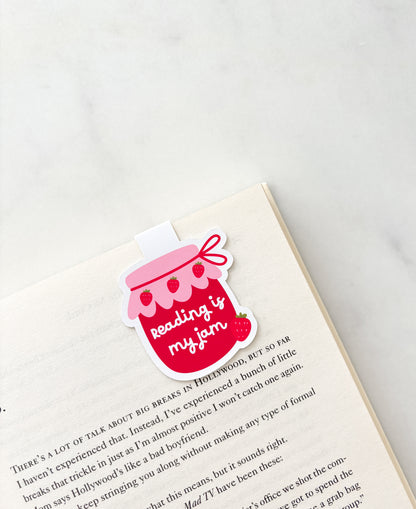 Reading Is My Jam Magnetic Bookmark