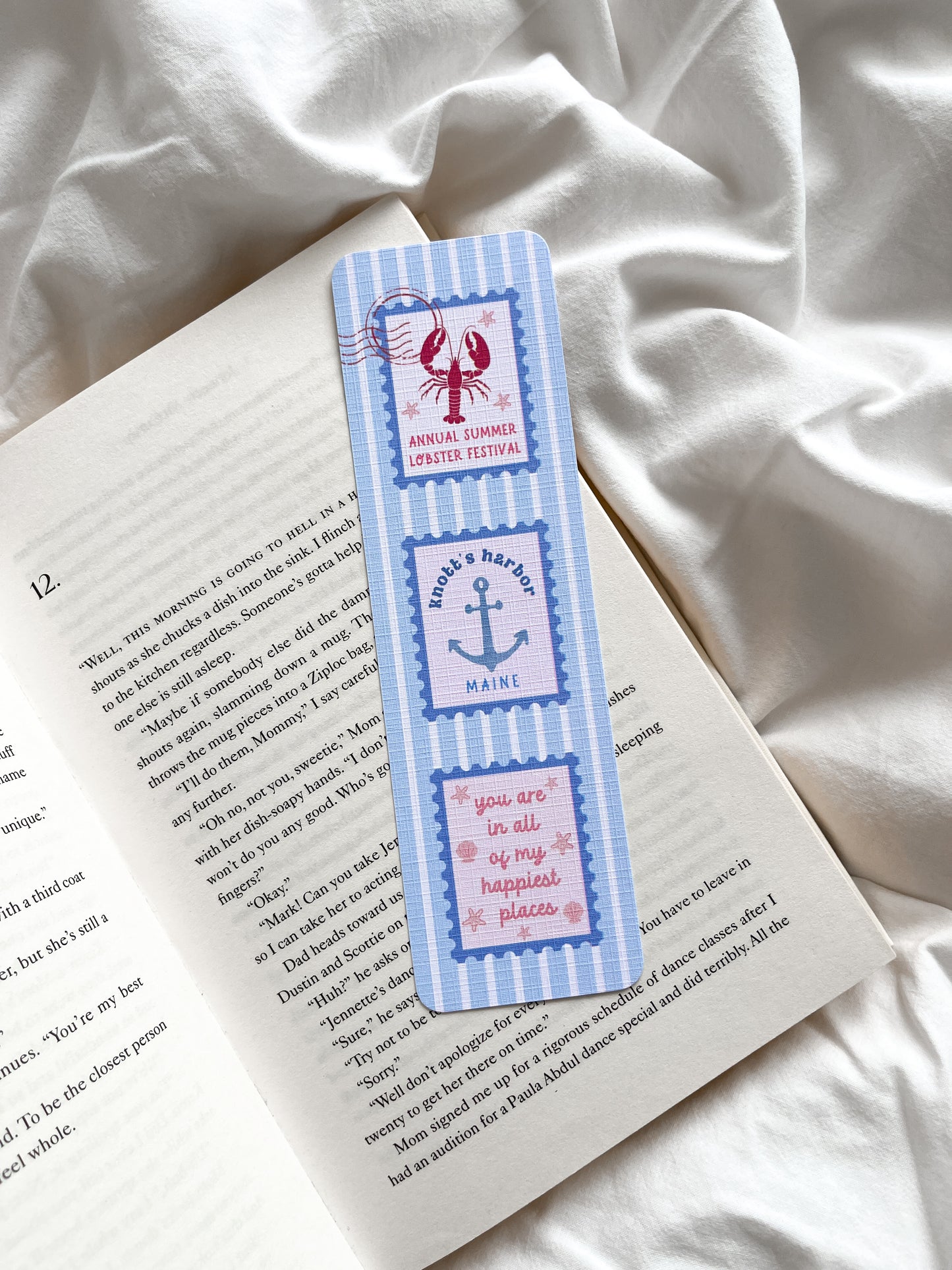 Emily Henry Inspired Bookmarks | Beach Read Bookmark | Happy Place Bookmark