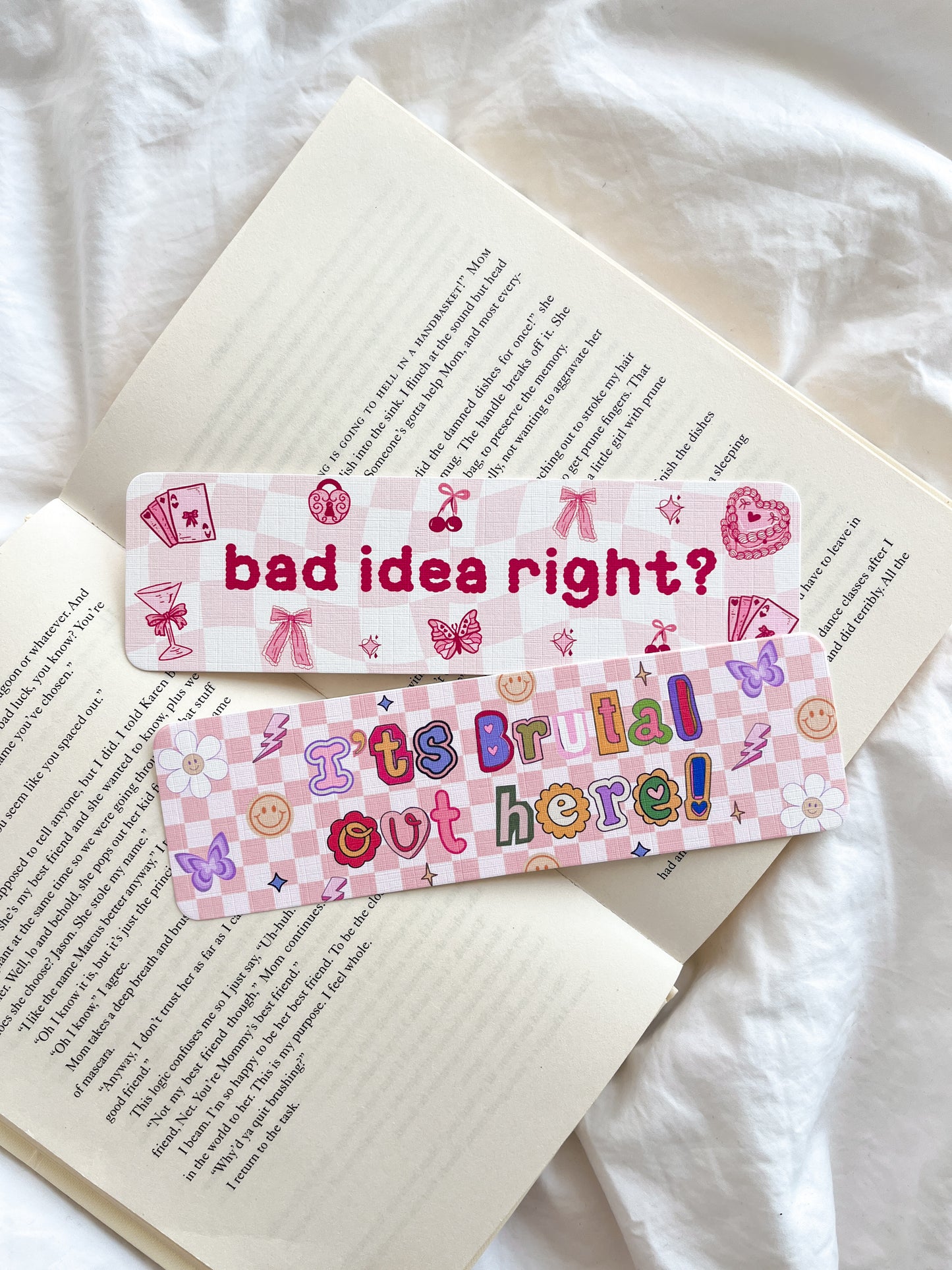 Olivia Lyrics Bookmark | Brutal Lyrics | Bad Idea Right?