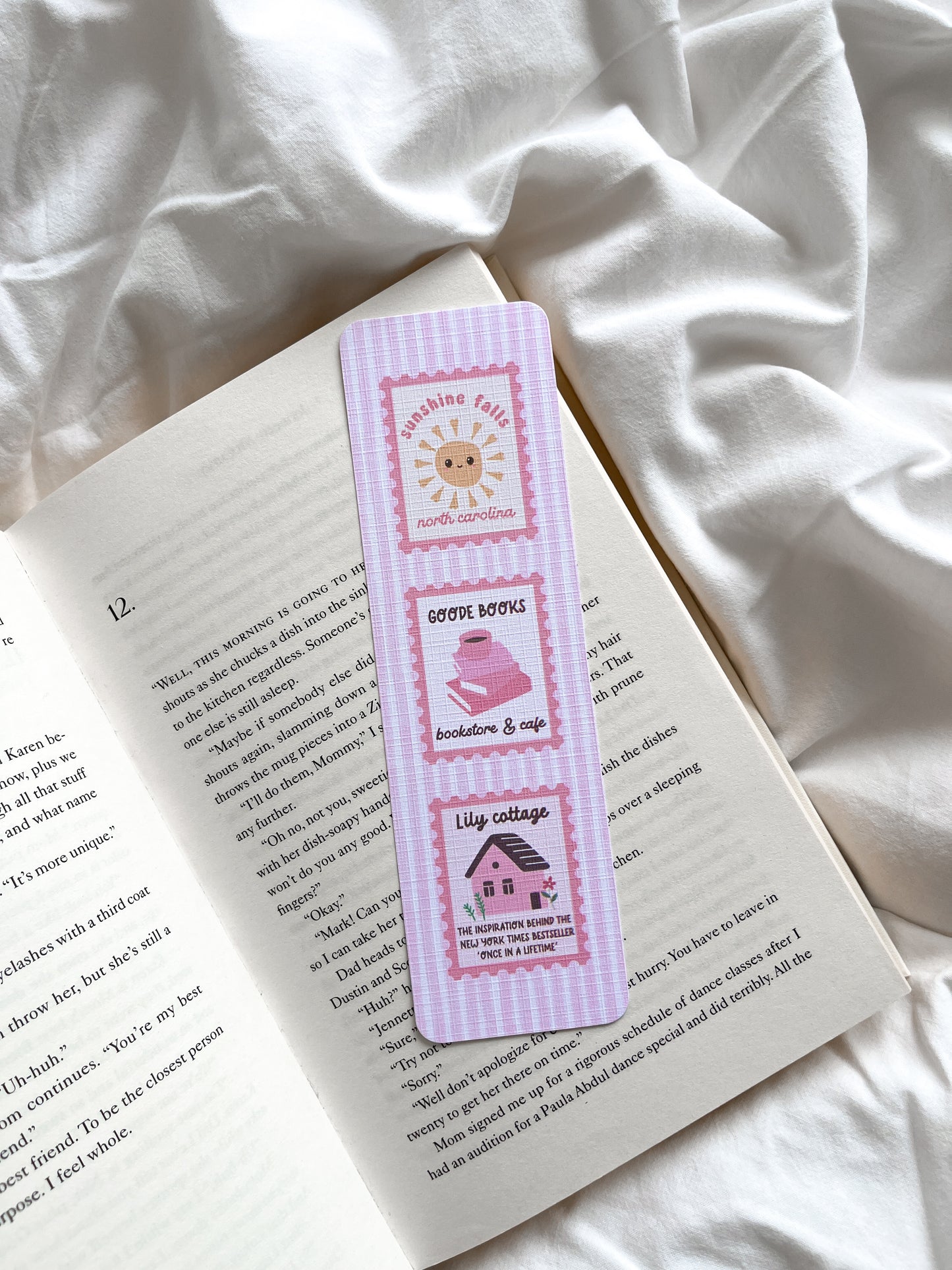 Emily Henry Inspired Bookmarks | Beach Read Bookmark | Happy Place Bookmark