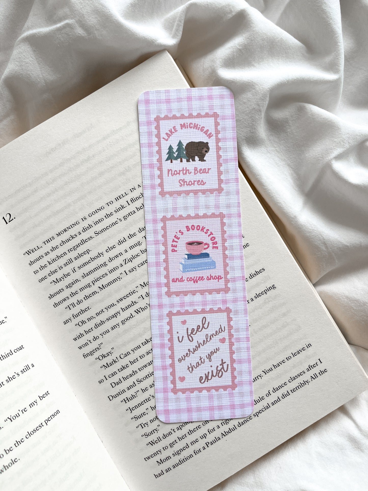 Emily Henry Inspired Bookmarks | Beach Read Bookmark | Happy Place Bookmark