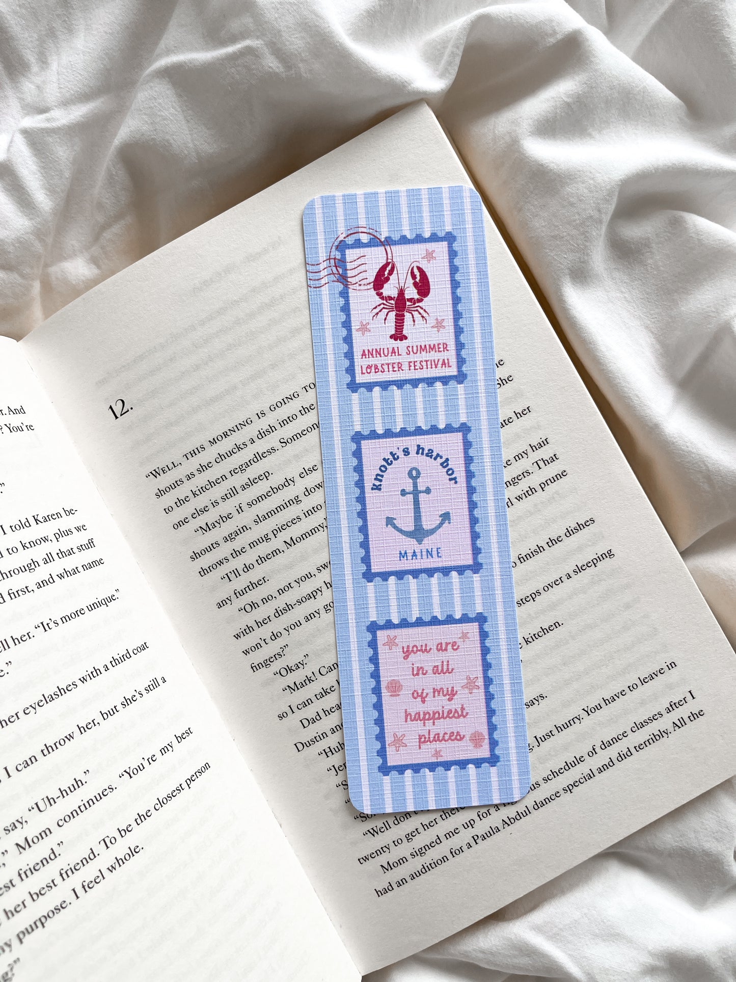 Emily Henry Inspired Bookmarks | Beach Read Bookmark | Happy Place Bookmark