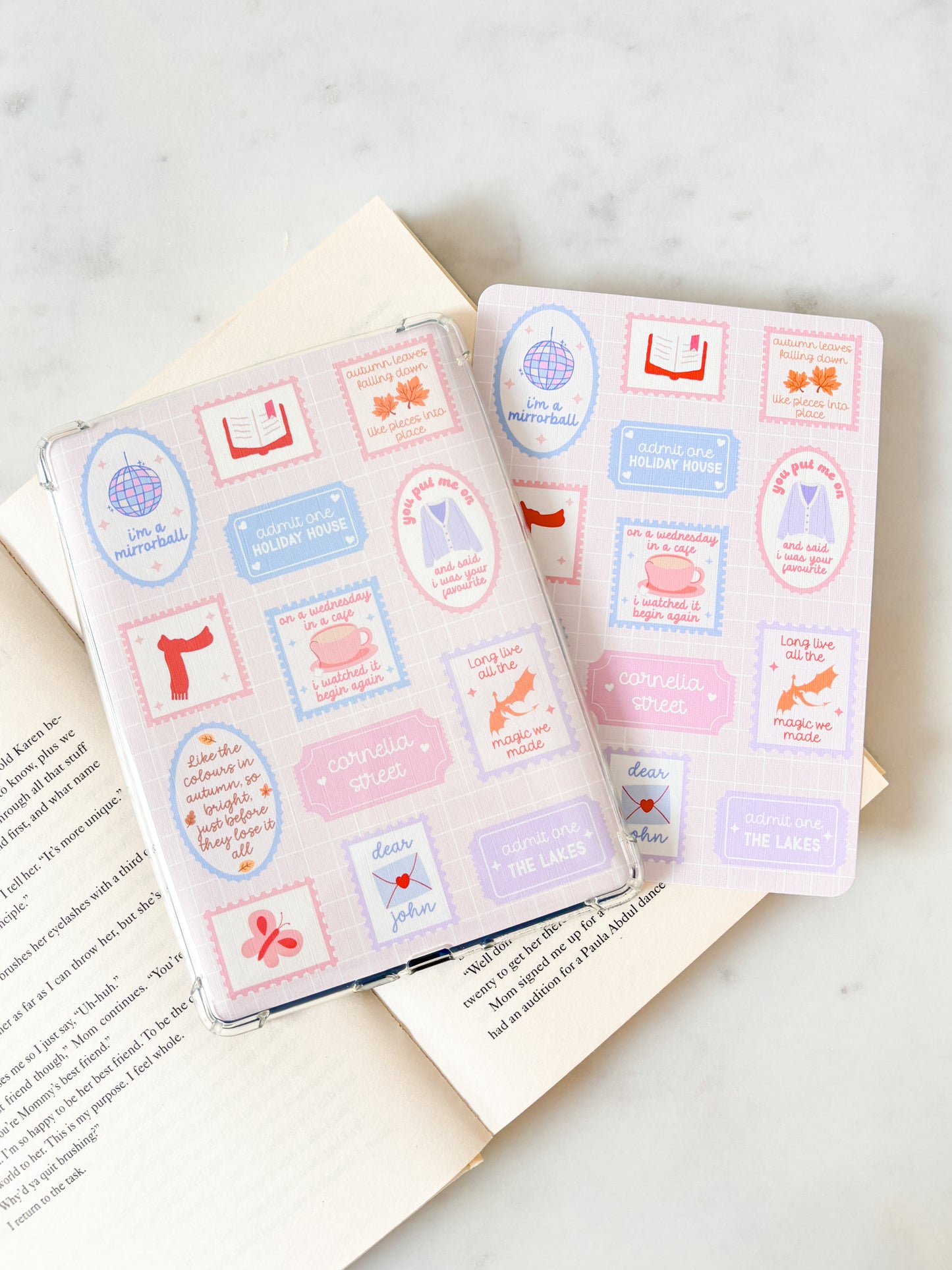 Eras Themed Kindle Insert | All Too Well Insert