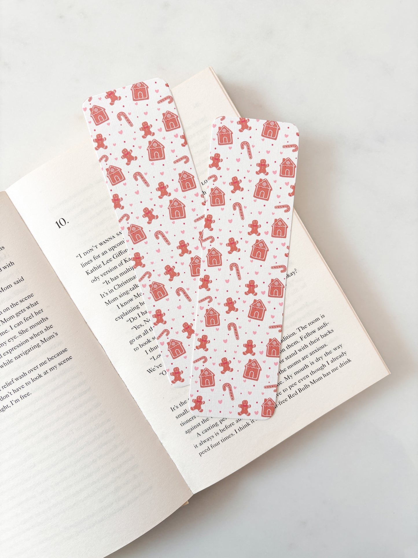 Sweet Gingerbread Men Bookmark