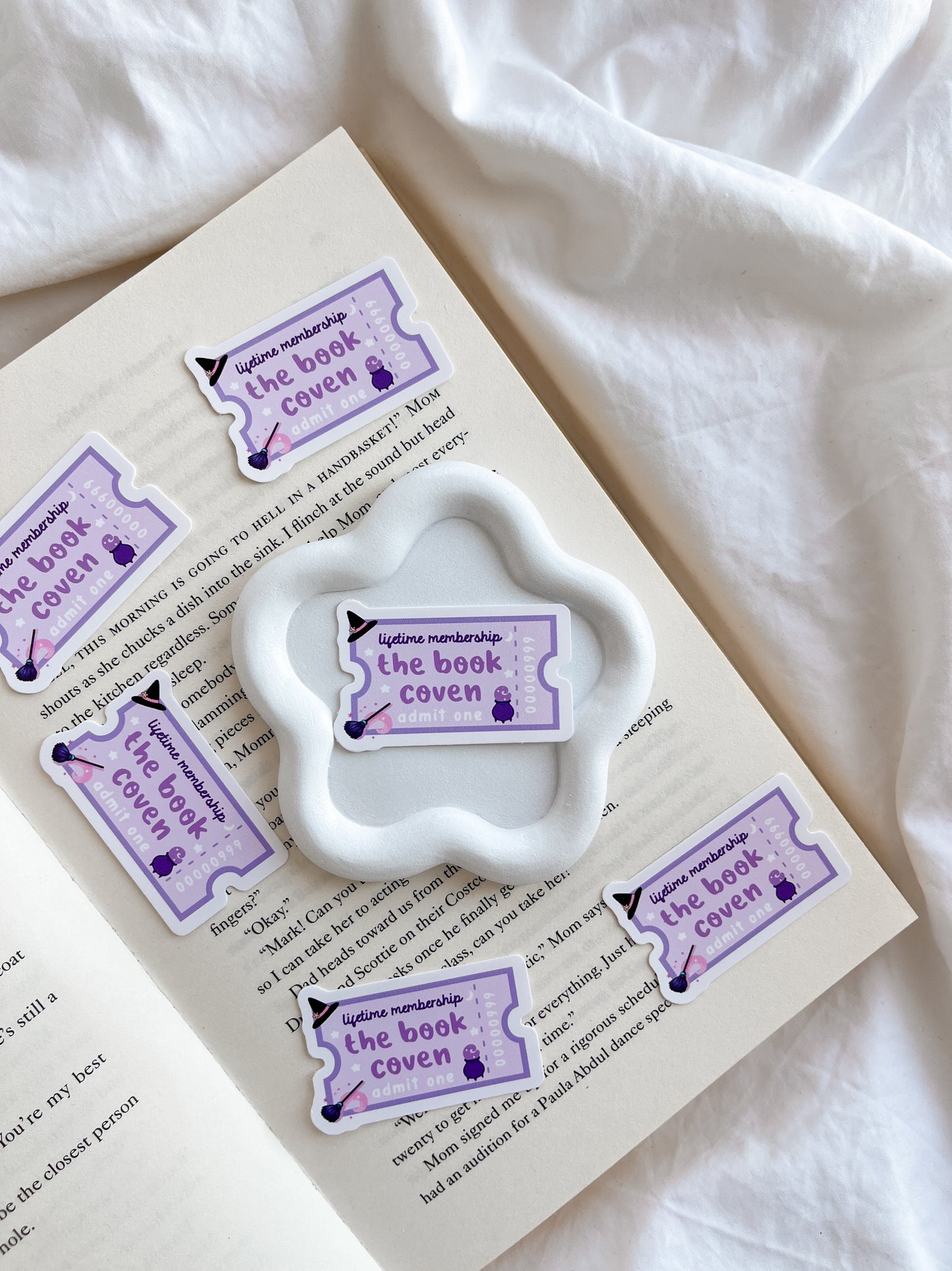 The Book Coven Book Club Sticker