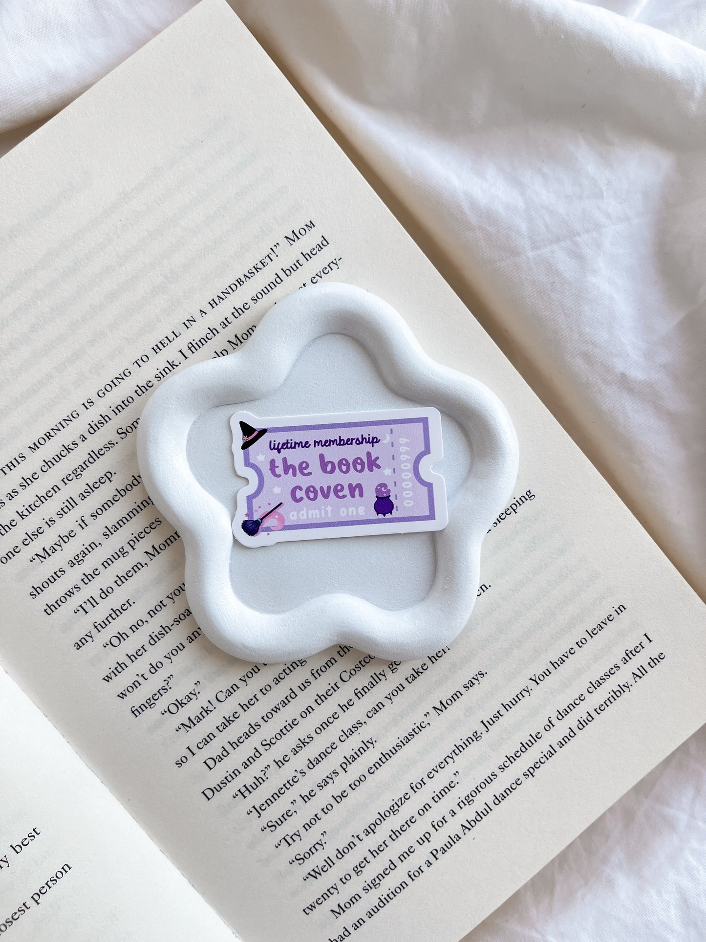 The Book Coven Book Club Sticker