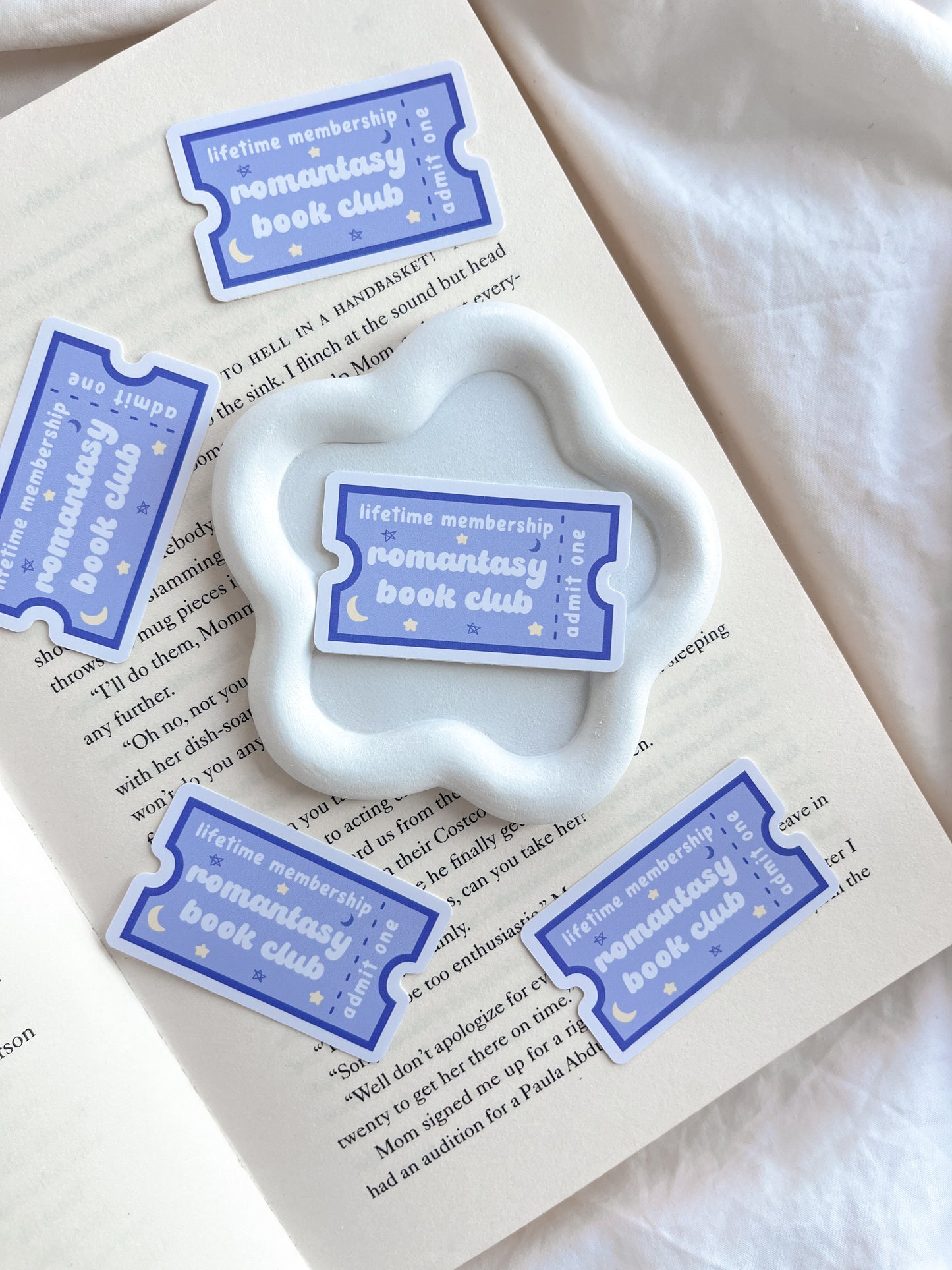 The Romantasy Book Club Sticker