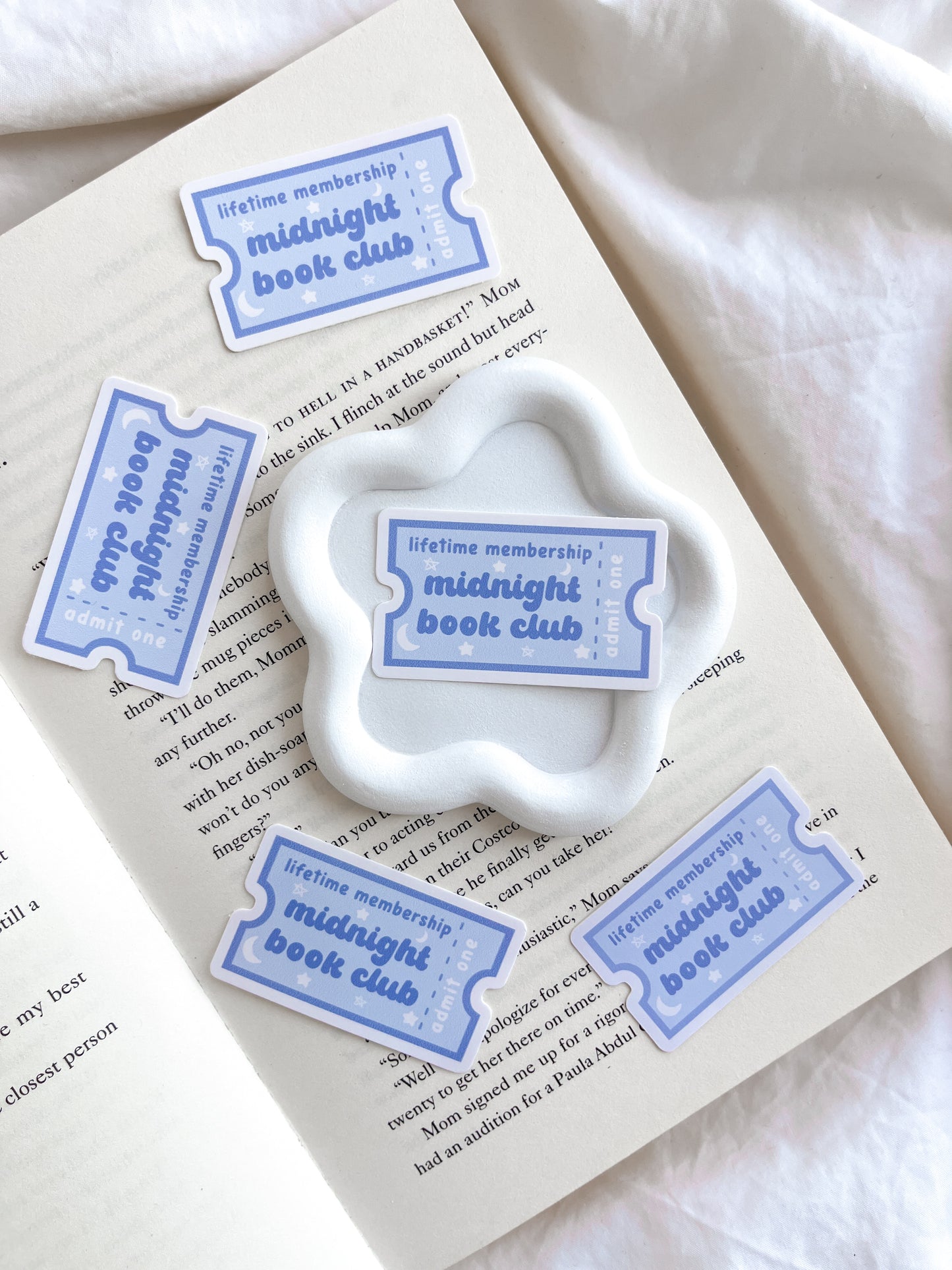 The Midnight Book Club Sticker