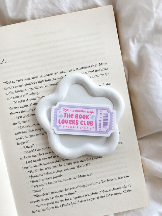 The Book Lovers Club Sticker