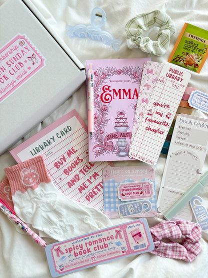Romance Book Box | Fleurs On Sunday Book Club Box (UK)