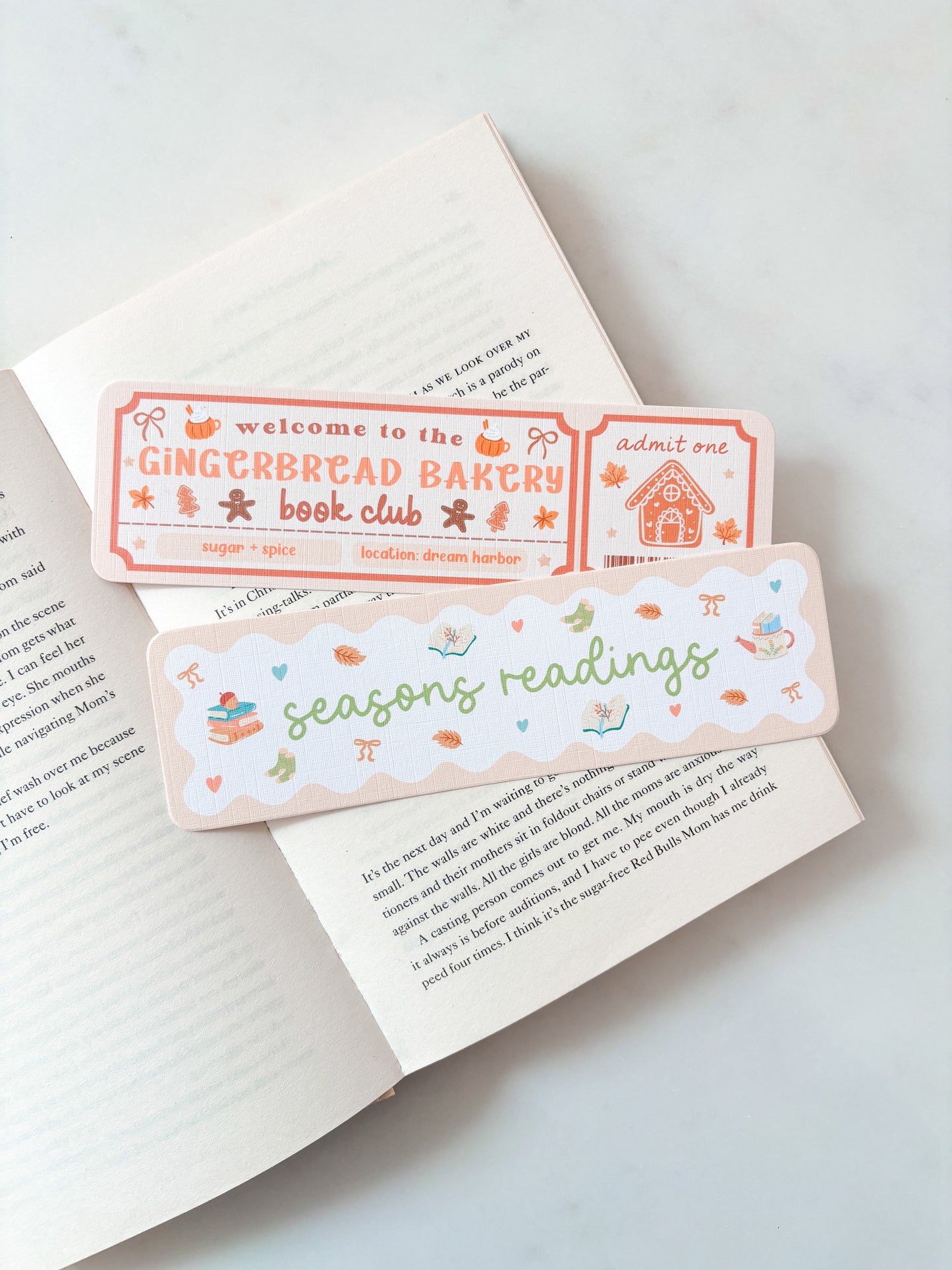 Seasons Readings Holiday Bookmark