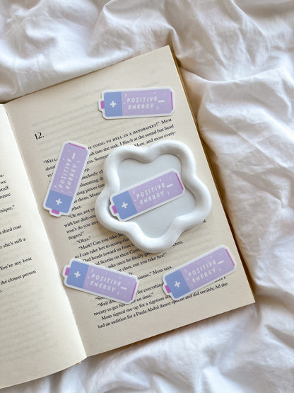 Positive Energy Battery Sticker | Positivity Sticker