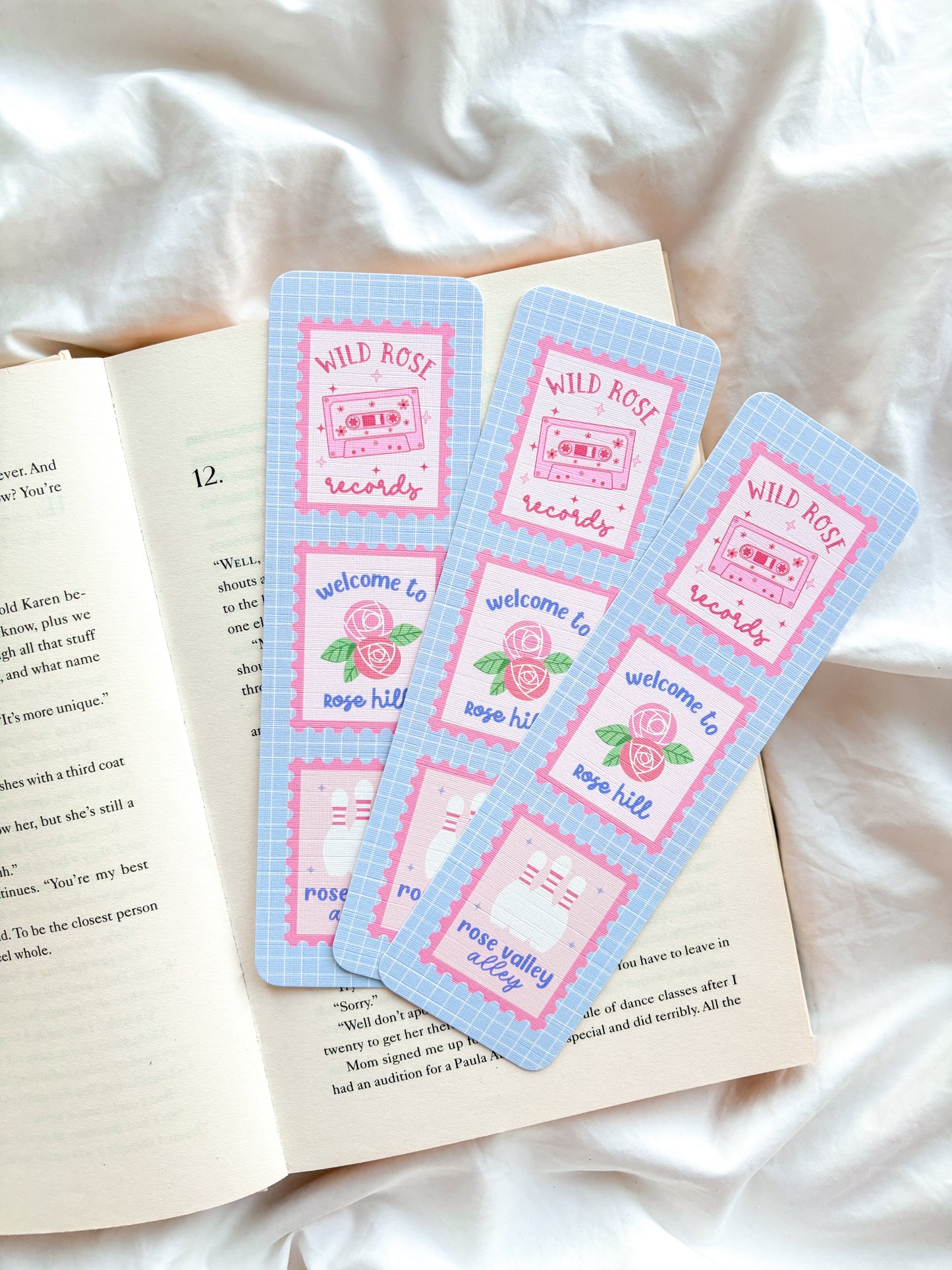 Wild Rose Records Bookmark | Wild Love Bookmark