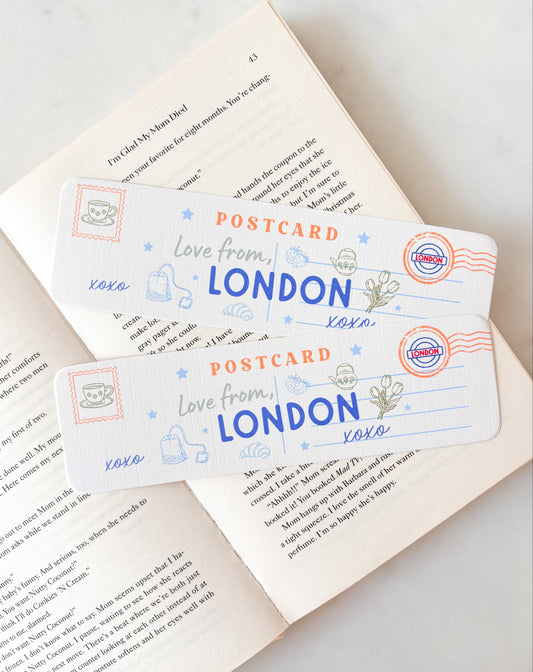 London Postcard Bookmark