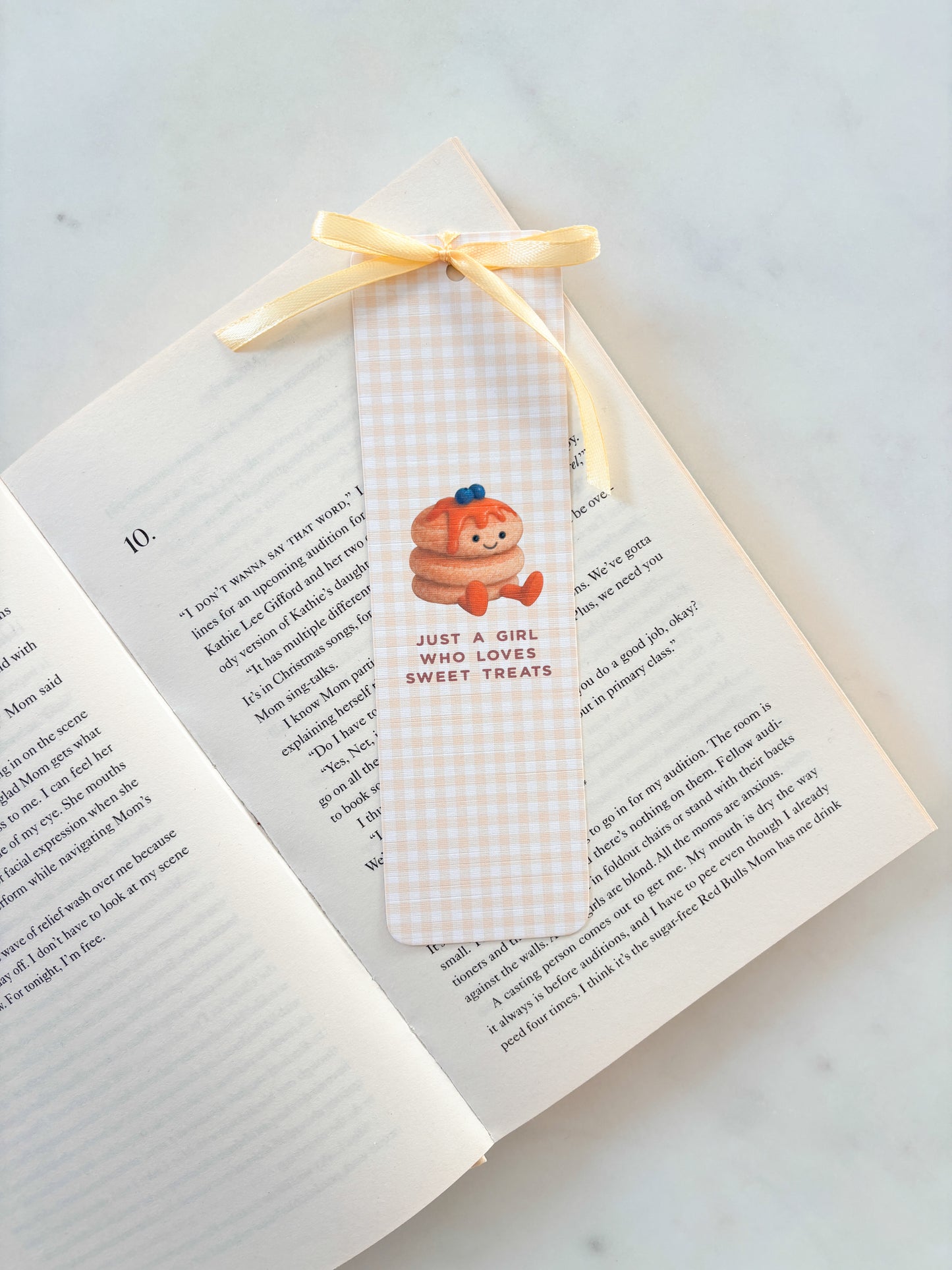 Pancake Stack Plushie Bookmark | Sweet Treats Bookmark
