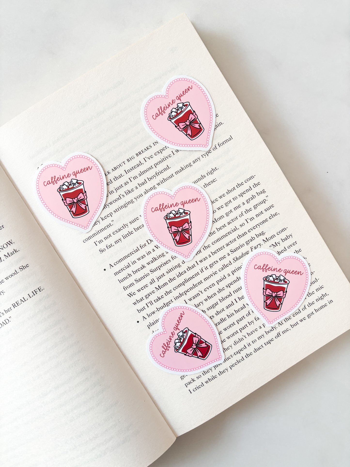 Caffeine Queen Iced Coffee Sticker
