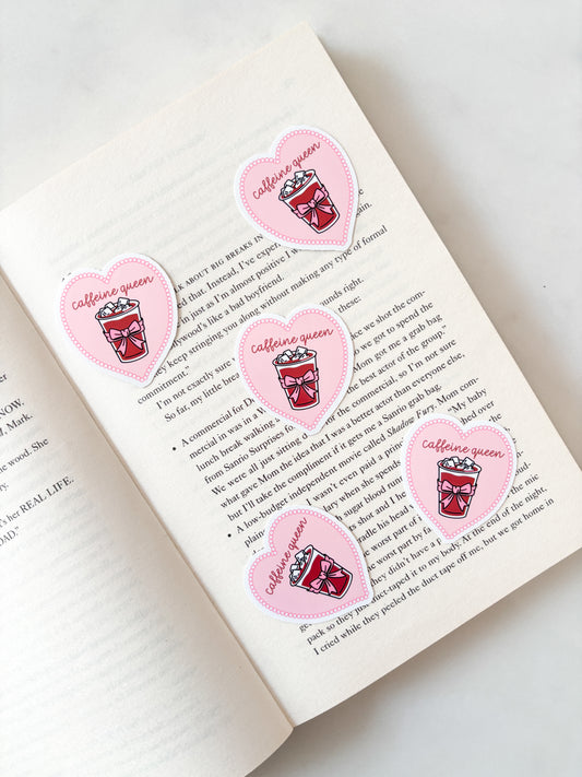 Caffeine Queen Iced Coffee Sticker