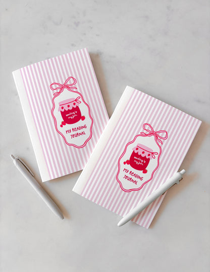 Reading Is My Jam Reading Journal | A5 Book Review Notebook