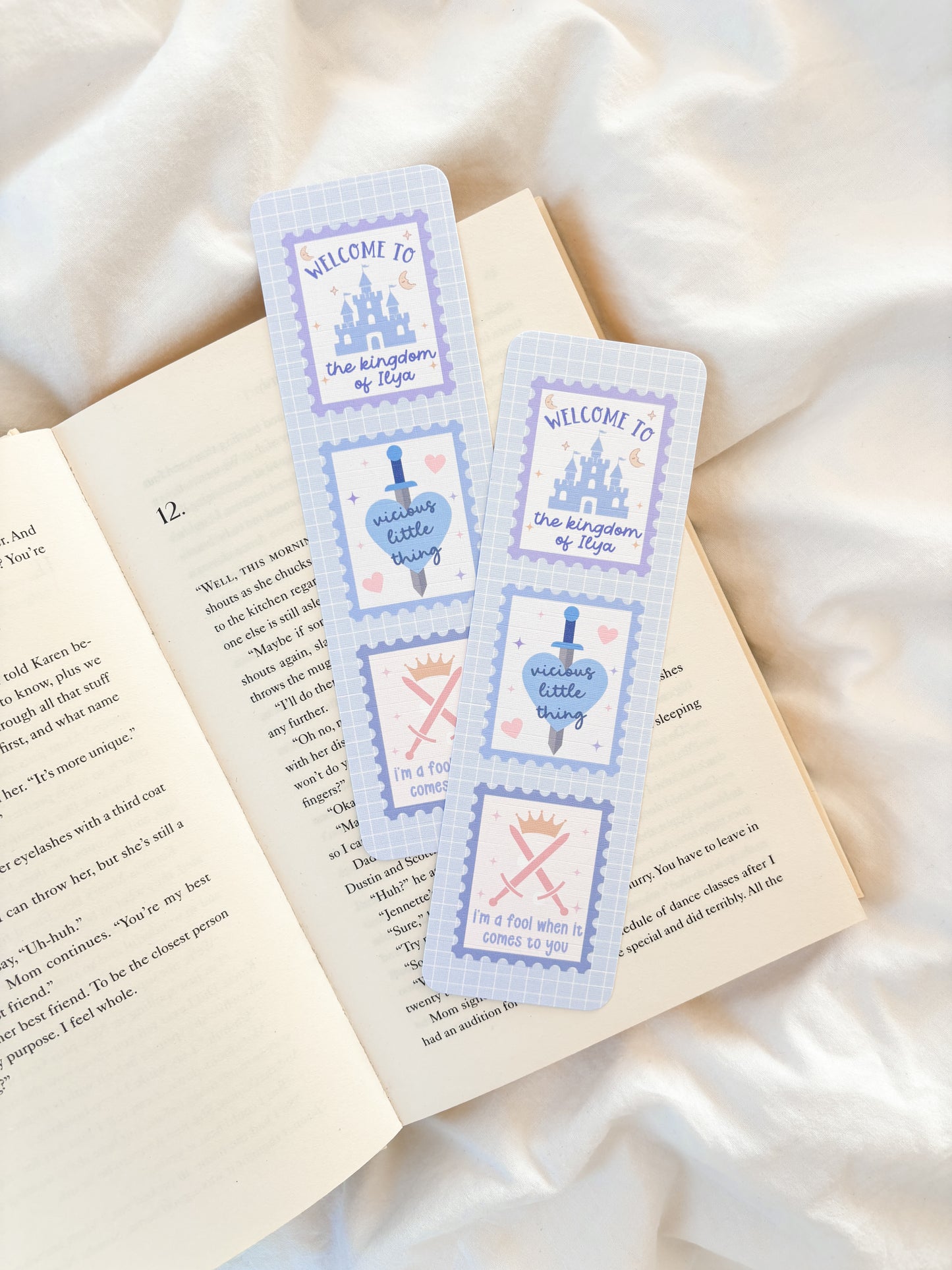 Powerless Stamp Bookmark | Kingdom of Ilya